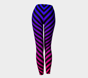 PURPLE TO PINK OMBRE' LEGGINGS